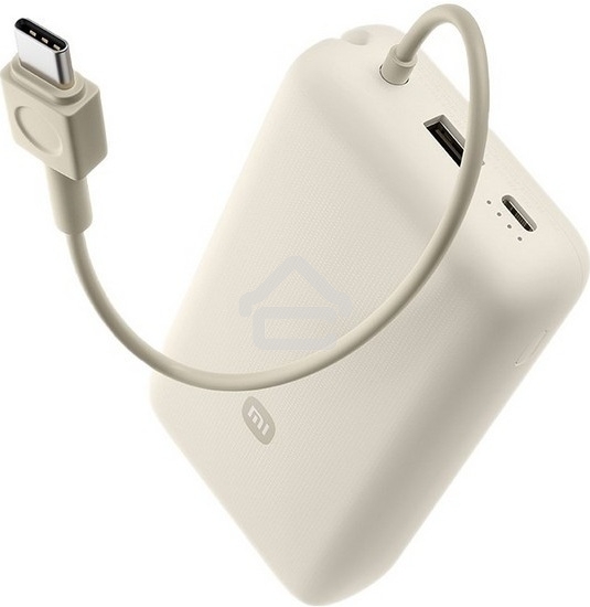Портативный аккумулятор Xiaomi 33W Power Bank 20000mAh (встроенный кабель) Tan GL