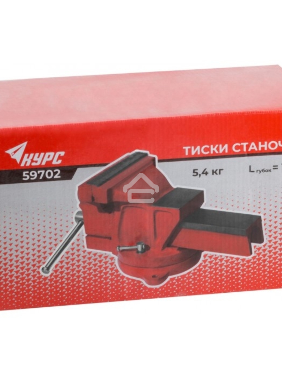 Тиски станочные поворотные Fit 59702 125 мм ( 5,4 кг)