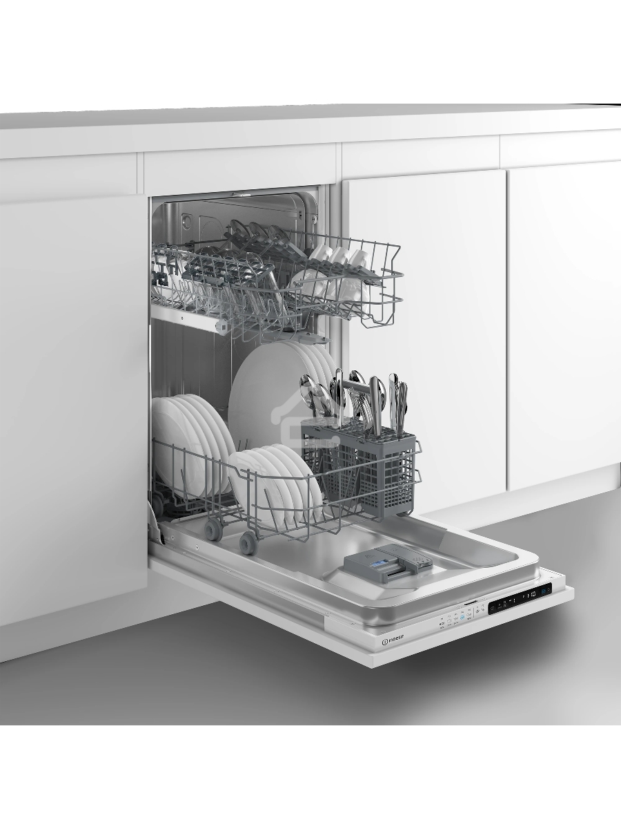 Встраиваемая посудомоечная машина Indesit RWM 8E55, белый, 44.8 см, 9 компл., 55 дБ, класс A