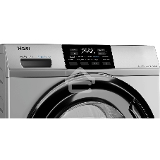 Стиральная машина Haier HW70-BP12919S серебристая, загрузка фронтальная 7кг, 1200 об/мин., класс: A+++