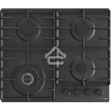 Газовая варочная панель Gorenje GW642SYB, 4 конфорки, эмалированная сталь, черный