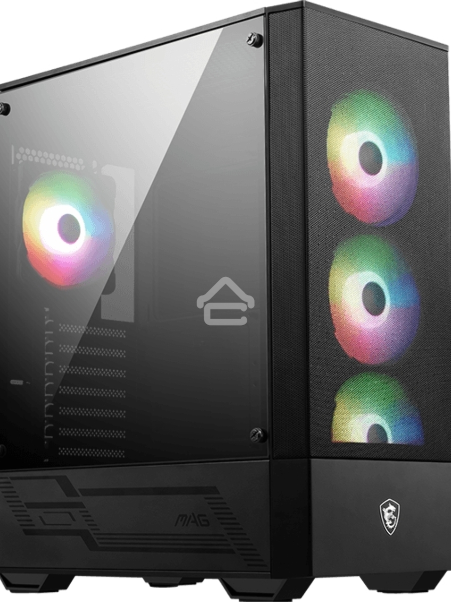 Компьютерный корпус MSI MAG FORGE 112R 2xUSB 3.0, 4x120mm ARGB Fan, ARGB Control Board, Tempered Glass Window, Brown Box (949679)