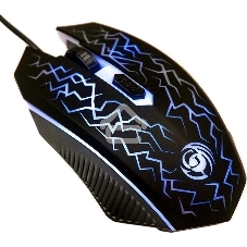 Мышь проводная Dialog Gan-Kata MGK-08U черный, 1600 dpi, USB, кнопки - 4