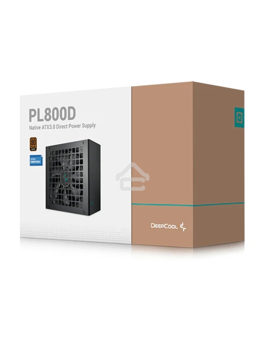 Блок питания Deepcool / GamerStorm PL800D, 800Вт, 80 PLUS Bronze, 120мм, черный