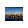 Настенный экран Lumien Master Picture 189х240 см Matte White FiberGlass, черн. кайма по периметру, доп. черн. кайма сверху 51 см 16:9