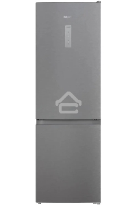 Холодильник Hotpoint HT 5180 MX нержавеющая сталь/серебристый двухкамерный 220/78 л морозилка снизу, No Frost