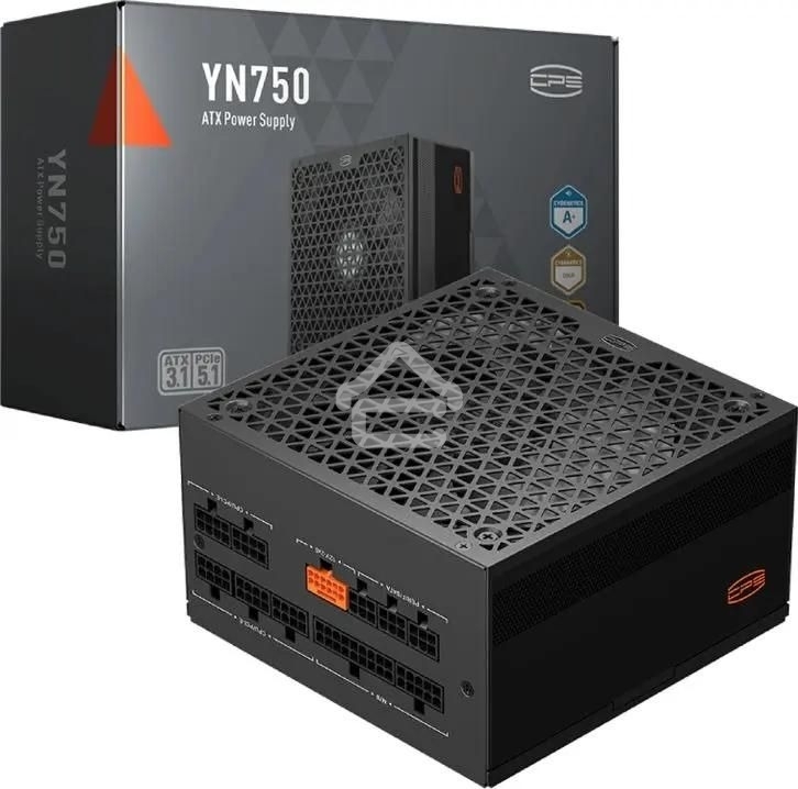 Блок питания PcCooler P5-YN750-G1F ATX 750W 80+ gold (20+4pin) APFC 135мм fan 6xSATA Cab Manag RTL