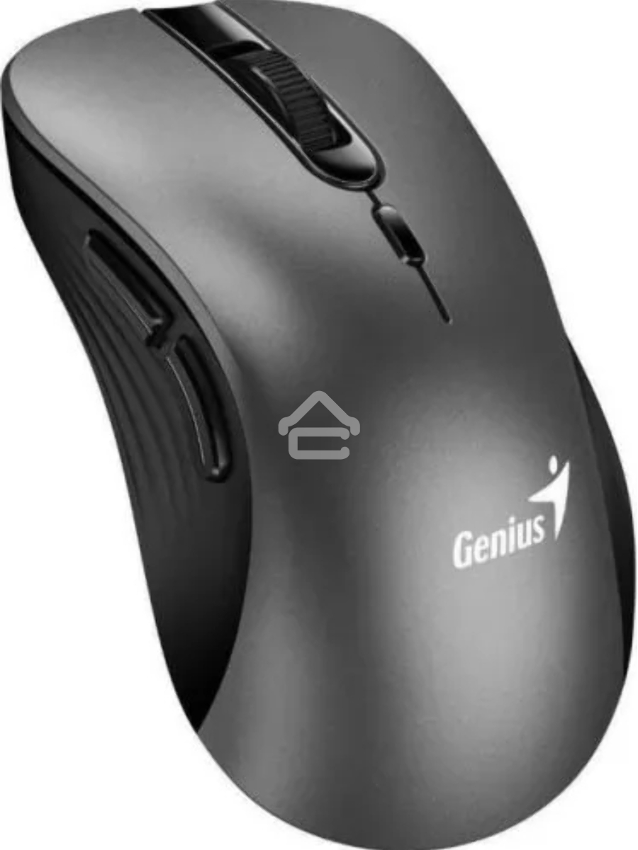 Мышь беспроводная Genius Ergo 8100S серый, 1600 dpi, радиоканал, USB, кнопки - 6