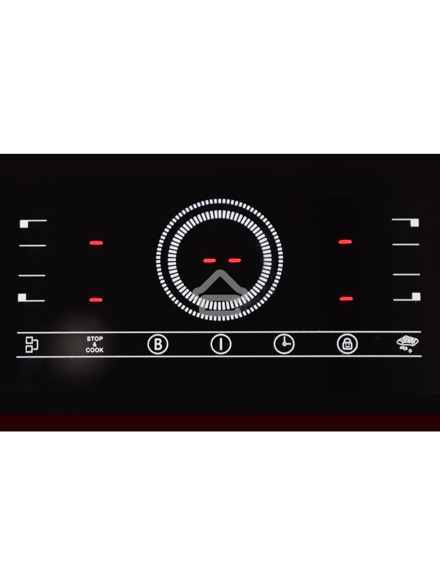 Индукционная варочная панель DeLonghi ELETTRA 4B1P CR независимая, чёрный