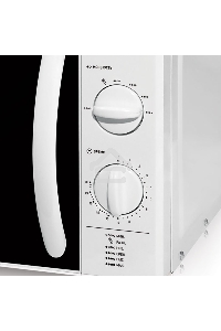 Микроволновая печь BBK 20MWS-713M/W белый, 20 л, 700 Вт, переключатели - поворотный механизм