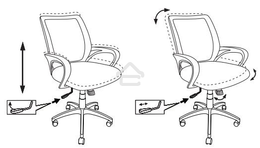 Кресло офисное Бюрократ CH-695N/SL/OR/BLACK спинка сетка, оранжевый TW-38-3, сиденье черный TW-11, крестовина хром