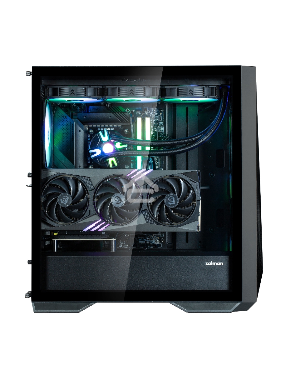Компьютерный корпус MidiTower Zalman Z9 Iceberg MS black EATX (Zalman Z9 Iceberg MS) (без блока питания)