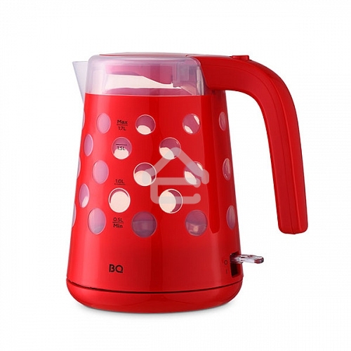 Чайник BQ KT1713P Red. Мощность:2200 Вт, Объем 1,7л, LED подсветка