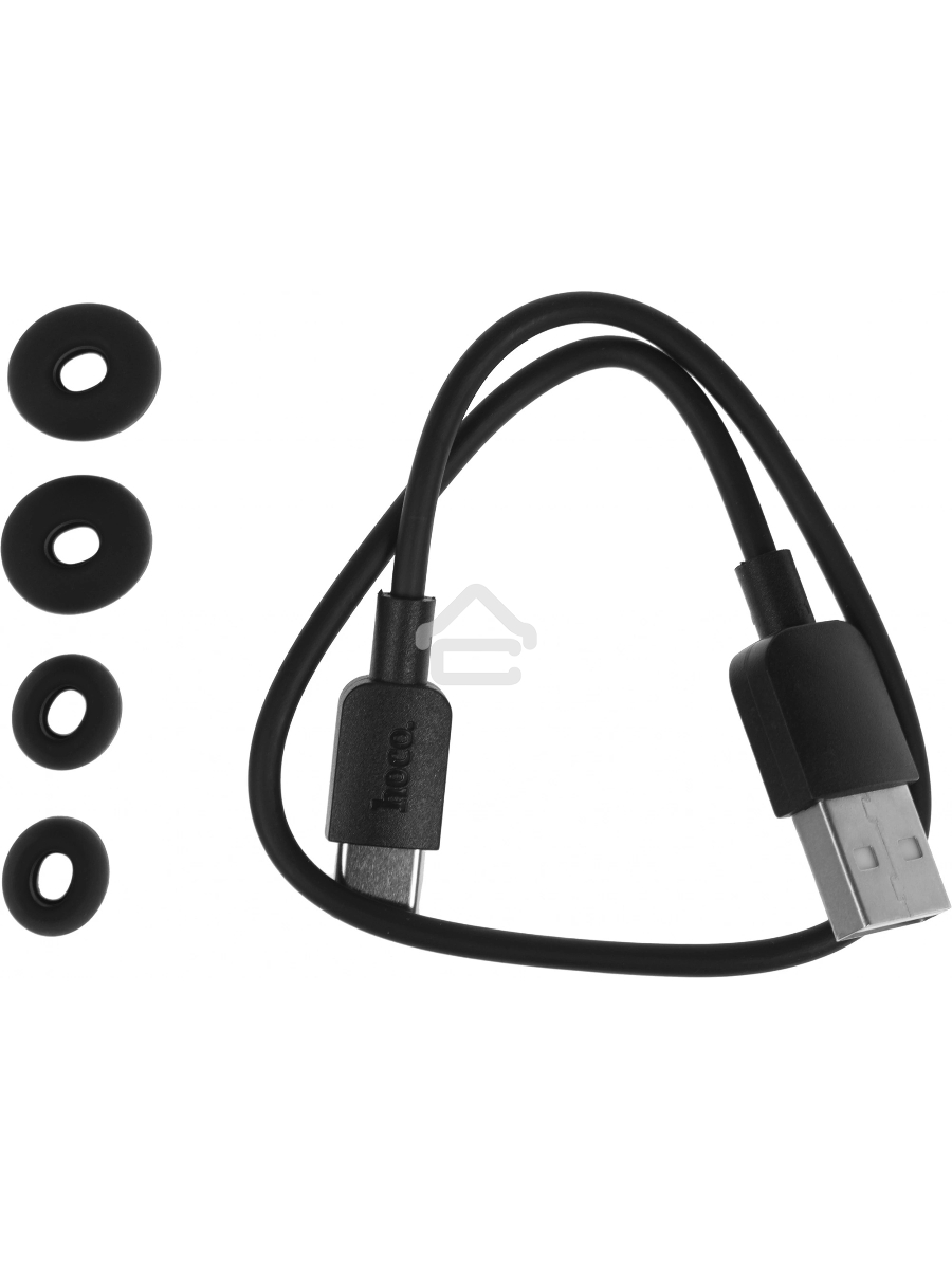 Гарнитура вкладыши Hoco Energy EQ5 черный беспроводные bluetooth в ушной раковине
