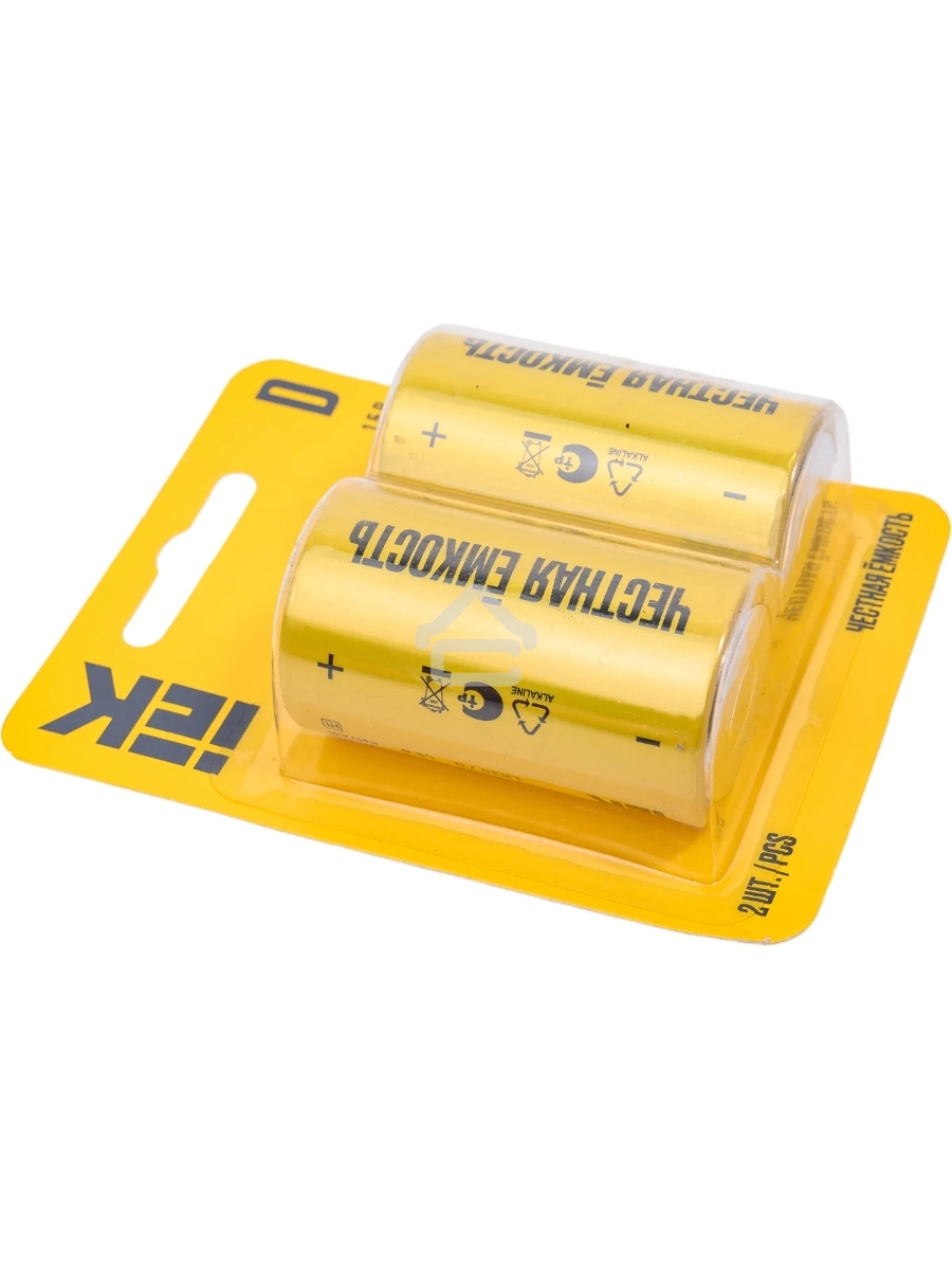 Батарейка щелочая Alkaline Optima LR20/D (2шт/блистер)