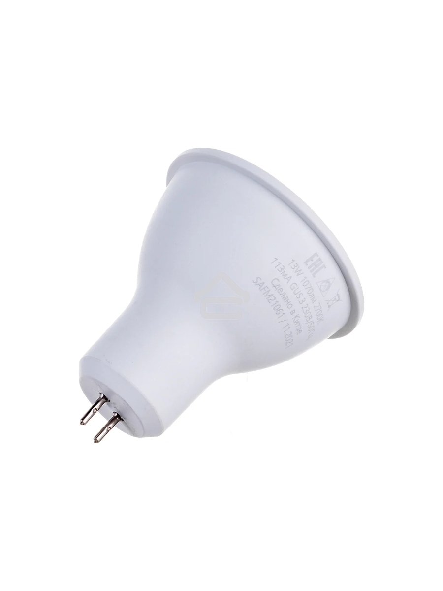 Лампа светодиодная SAFFIT SBMR1613 (55218) 13 вт 230в GU5.3 теплый