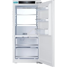 Встраиваемый холодильник Korting KSI 1221, белый однокамерный 173л, морозилка отсутствует, капельное