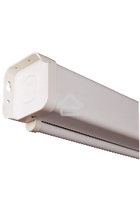 Настенный экран Lumien Master Picture 189х240 см Matte White FiberGlass, черн. кайма по периметру, доп. черн. кайма сверху 51 см 16:9