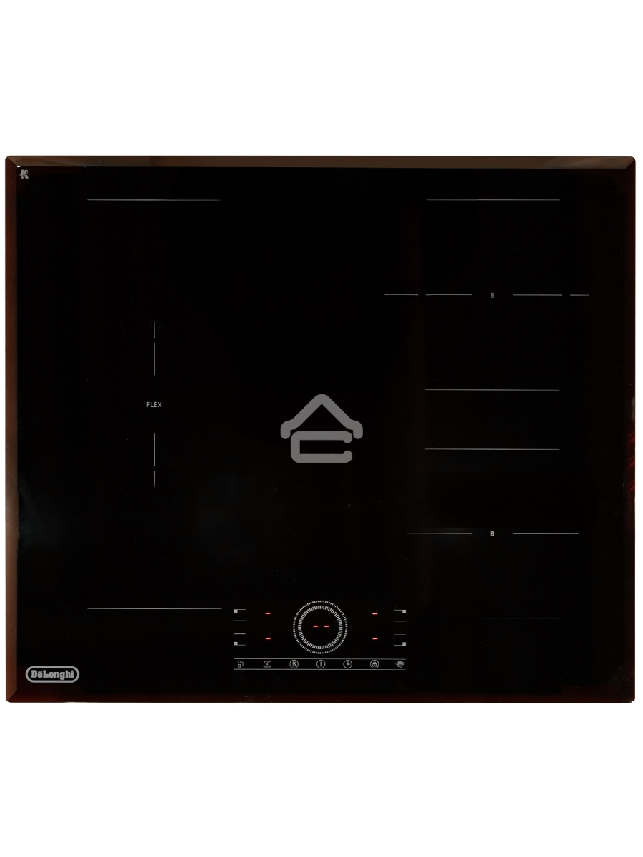 Индукционная варочная панель DeLonghi ELETTRA 4B1P CR независимая, чёрный