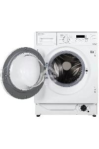 Встраиваемая стиральная машина HOMSair WMB1486WH белый, загрузка фронтальная 8 кг, 6 кг - сушка, 1400 об/мин, класс: A