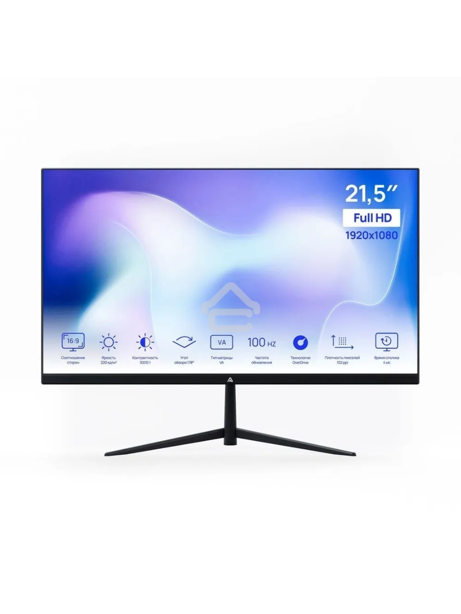 Монитор ABR W View 21 MS215HQ-v1 (VA 1920×1080 100Hz 4 мс HDMI VGA Audio 3.5 2W*2 )