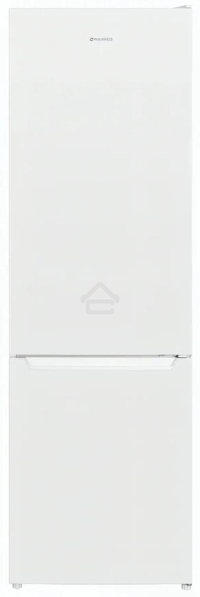 Холодильник Maunfeld MFF176SFW белый двухкамерный 187/75л морозилка снизу, ручная разморозка