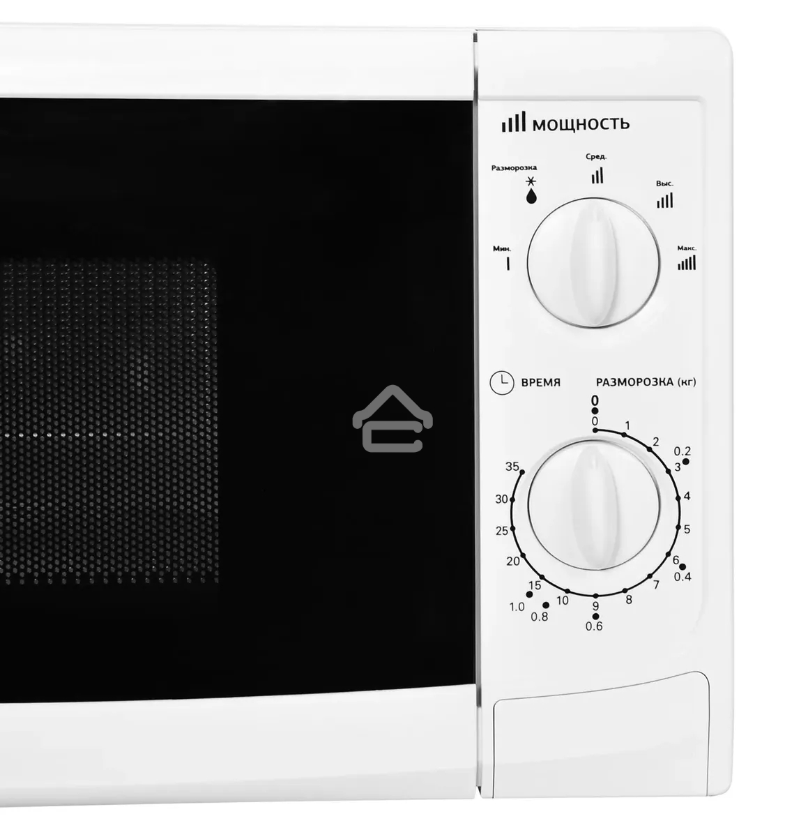 Микроволновая печь Starwind SWM5620 белый, 20 л, 700 Вт, переключатели - поворотный механизм