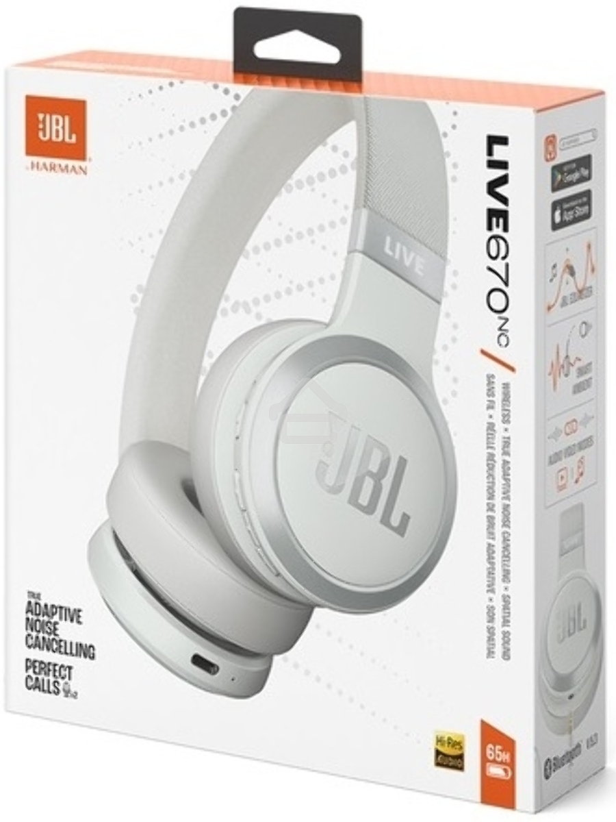 Наушники JBL LIVE 670NC белый