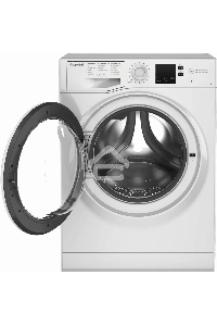 Стиральная машина Hotpoint NUS 5015 H RU белый, загр. фронтальная макс.: 5 кг 1000 об/мин класс: А