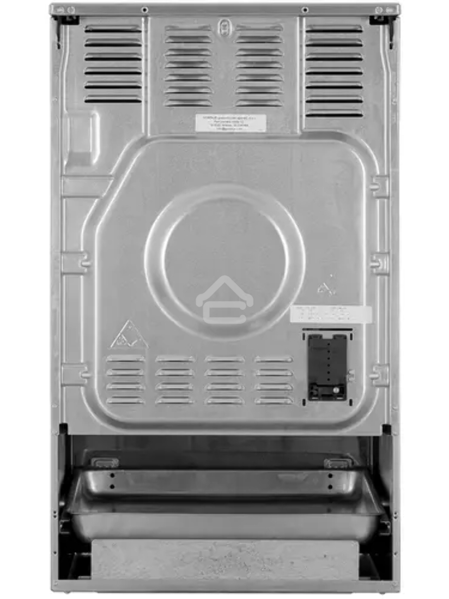 Плита электрическая Gorenje GEC5C61XPA серебристый, конфорок 4 электрических, духовка 70 л, 50 см x 85 см x 59.4 см