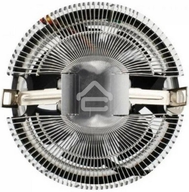 Кулер для процессора ACD серебристый, 100 мм, алюминий, 2200 об/мин, 28 дБ, 4 pin, 65 Вт, 68 мм