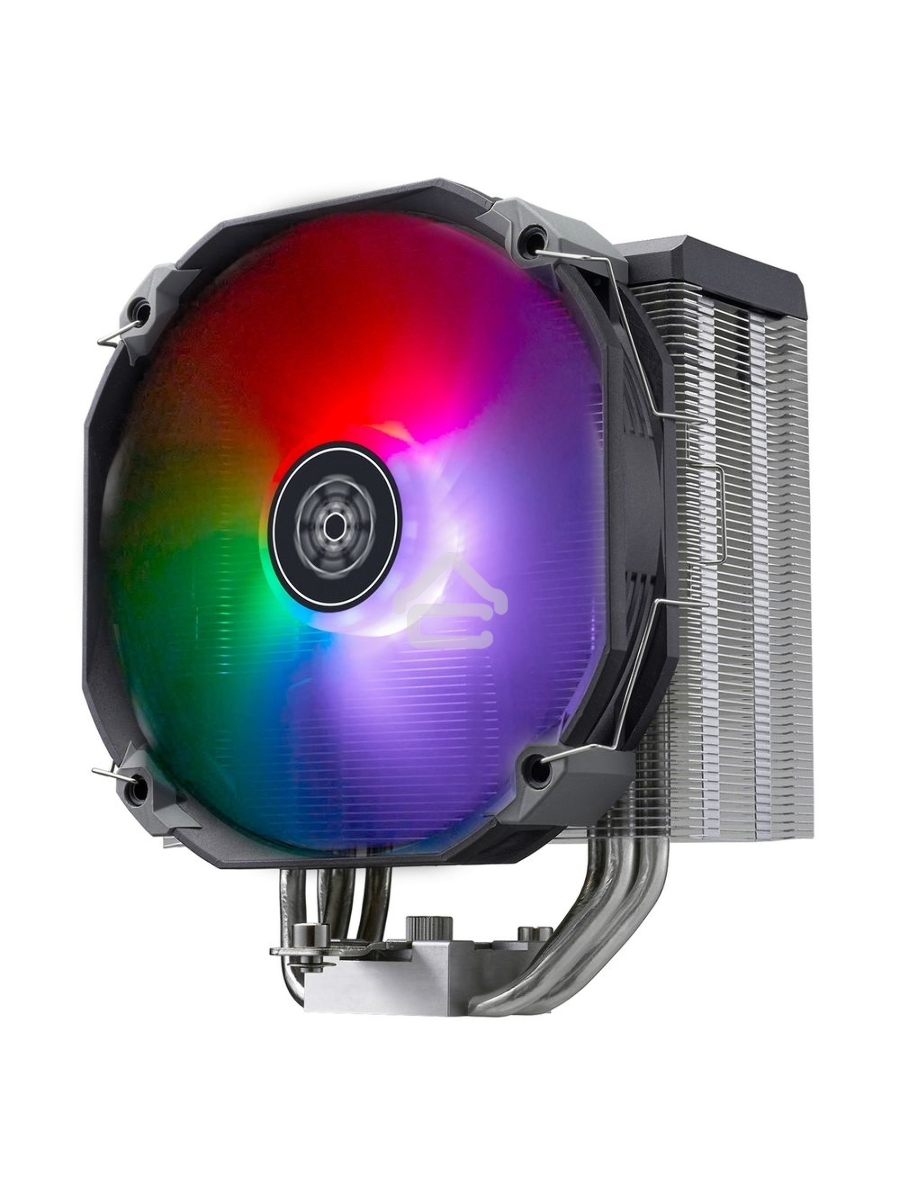 Вентилятор Silverstone G53ARV140ARGB20  High-performance 140mm CPU cooler with four Ø6mm copper heat-pipes designed specific 