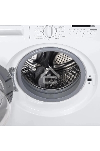 Встраиваемая стиральная машина HOMSair WMB1486WH белый, загрузка фронтальная 8 кг, 6 кг - сушка, 1400 об/мин, класс: A