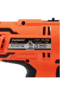 Дрель-шуруповерт Patriot FS 313, Сетевая, 300 Вт