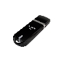 Флеш диск Maxvi P3 8GB USB 2.0 black, монолит с колпачком, ABS пластик