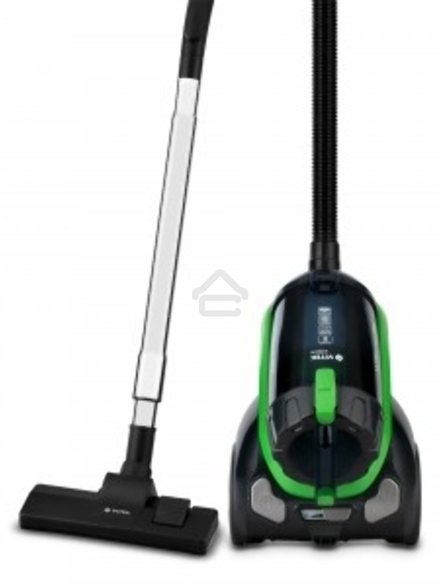 Пылесос Vitek VT-8130 черный/зеленый, 450/2200 Вт, уборка сухая, пылесборник контейнер, 3,5 л