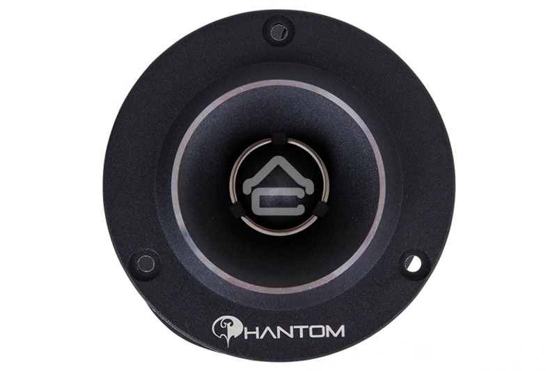 Колонки автомобильные Phantom MT30, 80Вт, 98дБ, 4Ом, 2.5 см, без решетки (1 дюйм) (ком.:2 кол.)