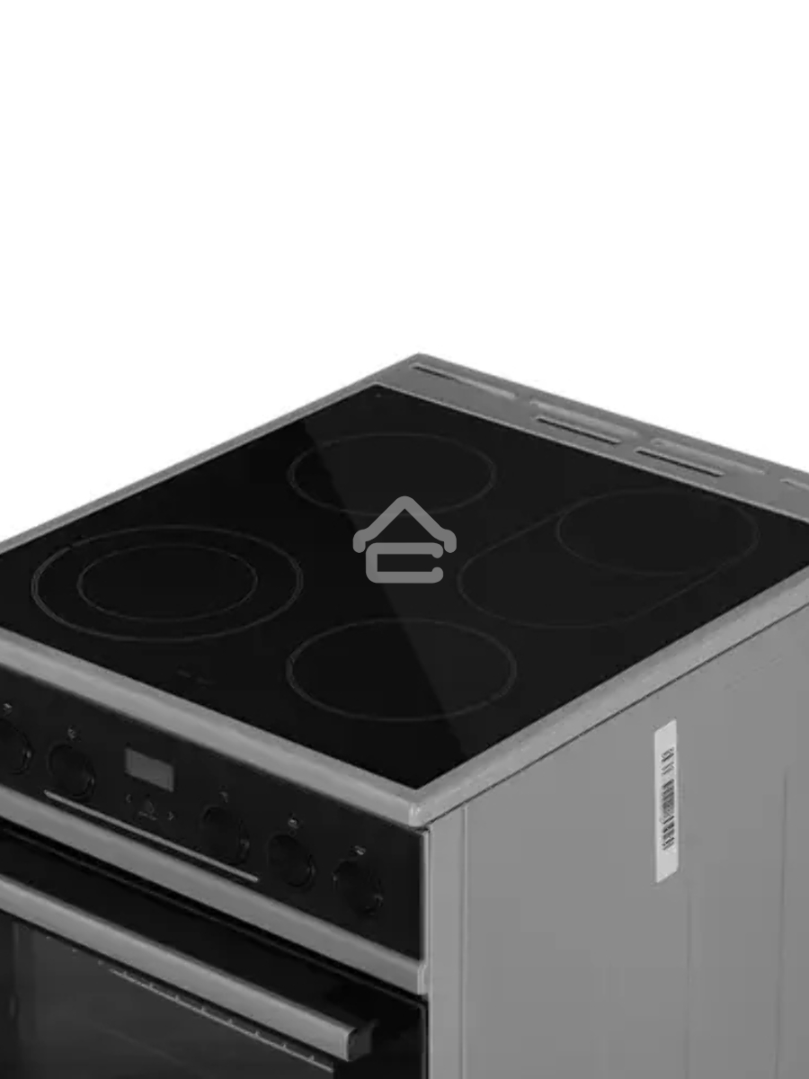Плита электрическая Gorenje GEC5C61XPA серебристый, конфорок 4 электрических, духовка 70 л, 50 см x 85 см x 59.4 см