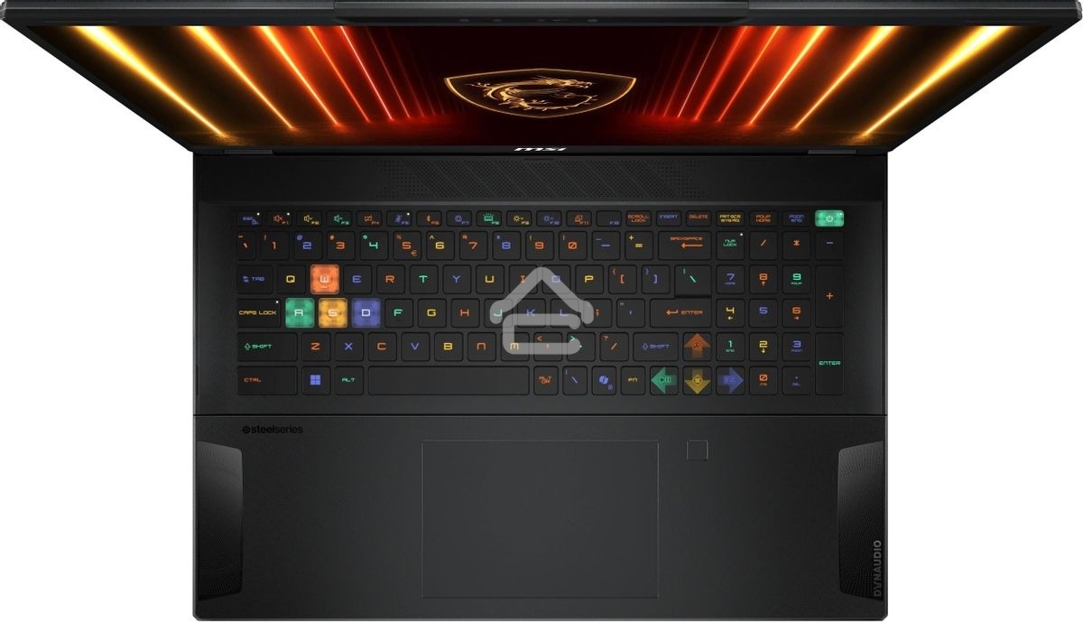 Ноутбук MSI Stealth HX AI A2XWIG-051RU черный Core Ultra 9 275HX 64Gb SSD2Tb NVIDIA GeForce RTX5080 16Gb 18