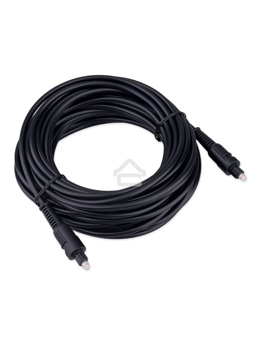 Кабель оптический Cablexpert CC-OPT-10M-N, Toslink 2xODT M/M, 10м, черный, пакет