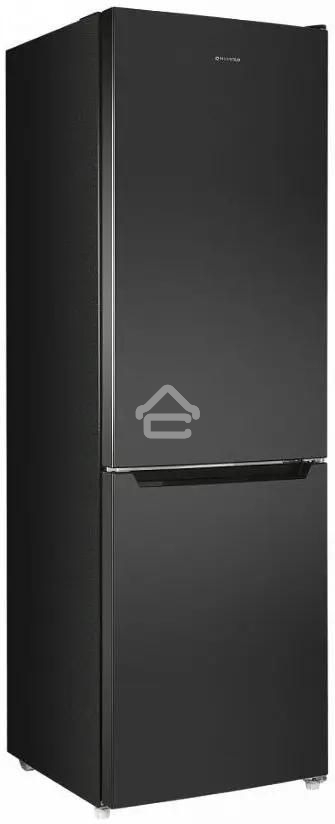 Холодильник Maunfeld MFF185SFSB черный мат. двухкамерный 211/104л морозилка снизу