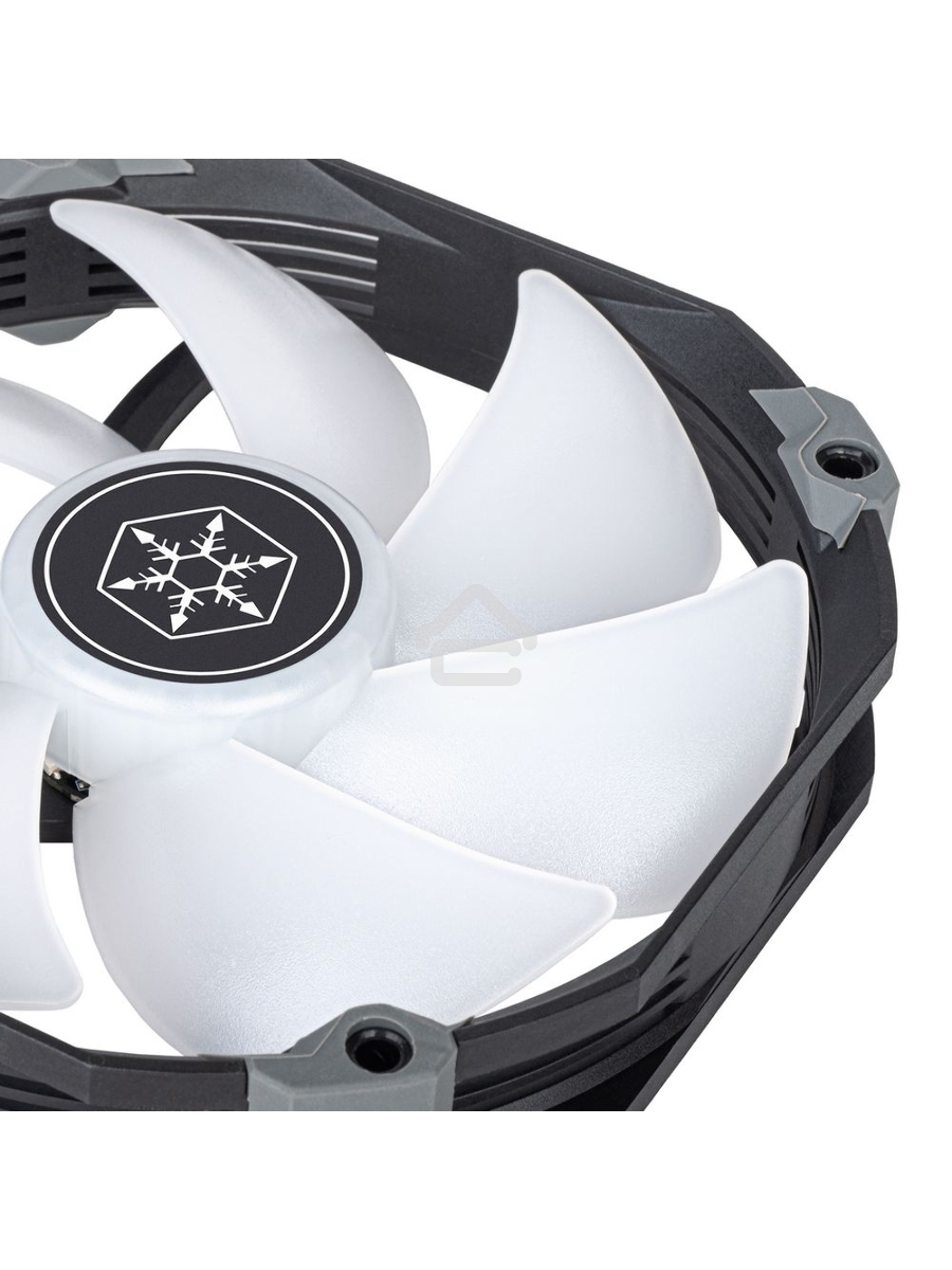 Вентилятор Silverstone G53ARV140ARGB20  High-performance 140mm CPU cooler with four Ø6mm copper heat-pipes designed specific 