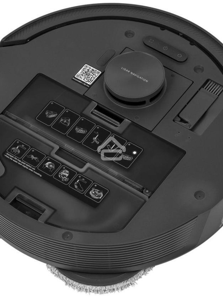 Робот-пылесос Xiaomi Dreame DreamerBot L10s Pro (RLS6L) чёрный, 5200 мАч Li-Ion, уборка влажная/сухая, пылесборник контейнер 0.45 л