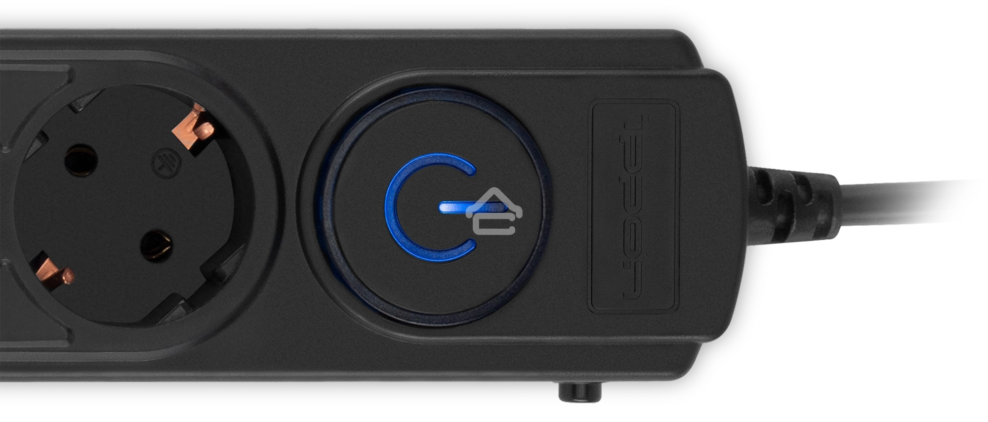 Сетевой фильтр Ippon BK-6-EU-5-10-B 5 м, 6 розеток, черный, коробка