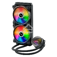 Система жидкостного охлаждения XPG Levante X 240, черный 120мм алюминий+медь 2000rpm 18.17db 4-pin 250W