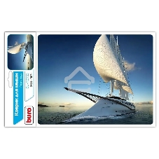 Коврик для мыши Buro BU-R51753 рисунок/яхта