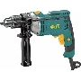 Дрель ударная FIT ID-750 750 Вт, 0-3000 об/мин, КлП 13 мм, 2,4 кг, мет. корп., рез. накл., коробка