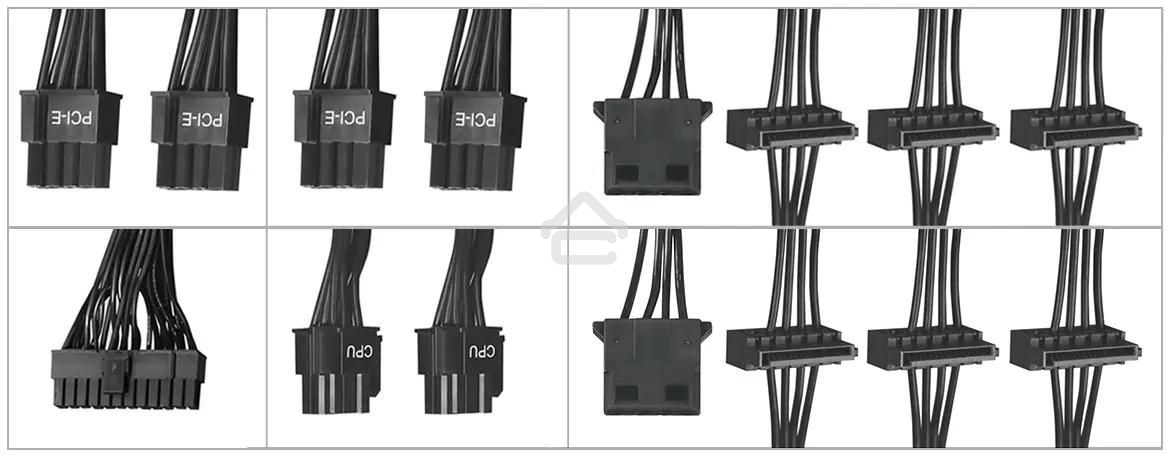 Блок питания Bloody BD-PS700W, 700Вт, 80 PLUS WHITE, 120мм, черный