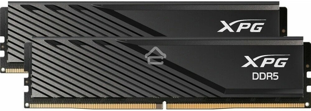 Оперативная память XPG Lancer Blade, DDR5, 32GB (2x16 GB), 6000 MHz, CL36, радиатор, черный