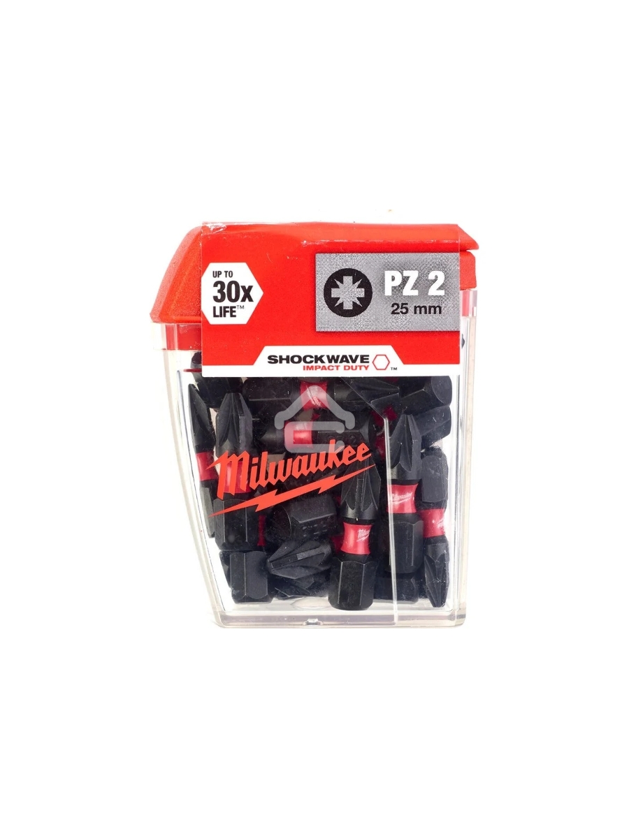 Насадка Milwaukee SHOCKWAVE PZ2 25мм 25шт 4932430864